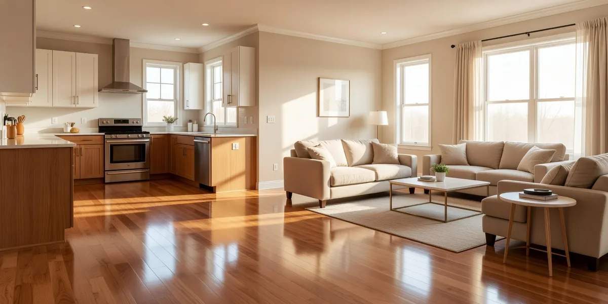 Before/after cleaning details, supplies, tidy rooms; no fake reviews or brand marks.